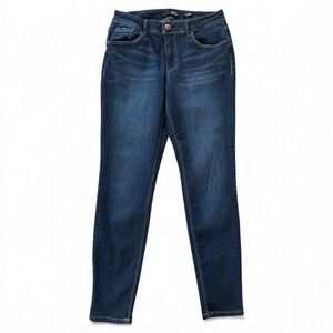 1822 Denim Adrianna Skinny Jeans Women's Size 6 Dark Wash Stretch